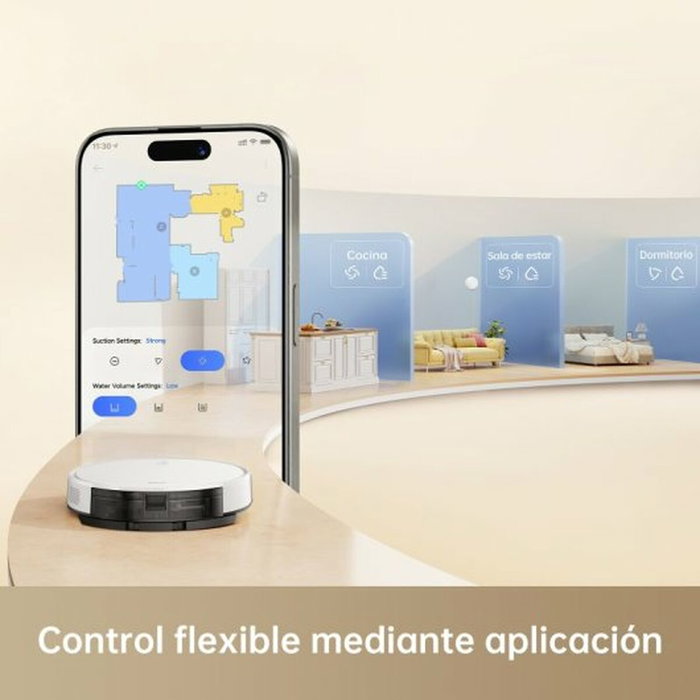 Dreame Mova M1 Robot aspirador y fregona Blanco