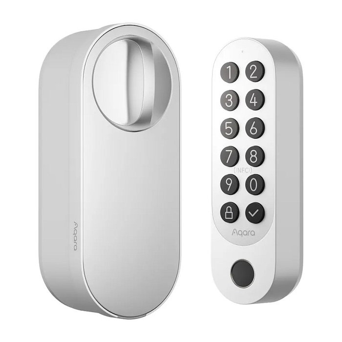Aqara Smart Lock U200 - Cerradura Inteligente para Puerta, Métodos de Apertura Múltiples, Color Blanco
