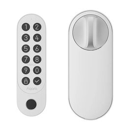 Aqara Smart Lock U200 - Cerradura Inteligente para Puerta, Métodos de Apertura Múltiples, Color Blanco