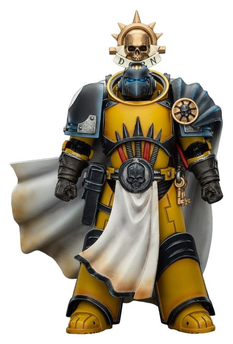 Joy Toy (CN) Warhammer Imperial Fists Librarian Consul con Force Axe y Bolt Pistol Joy Toy (CN) Warhammer Imperial Fists Librarian Consul con Force Axe y Bolt Pistol