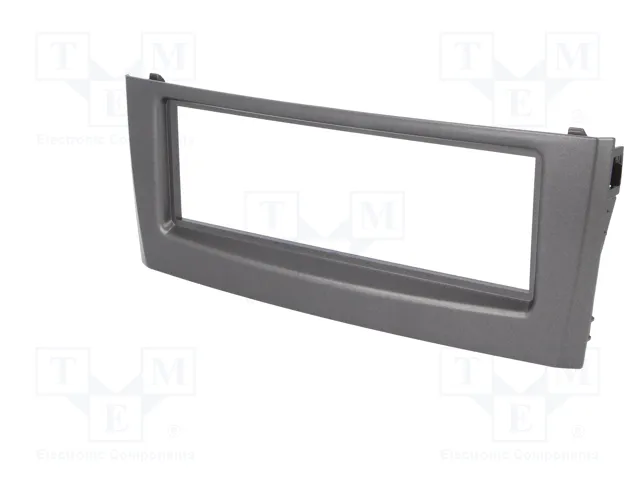 PER.PIC. Bastidor de montaje de radio Fiat 1 DIN gris
