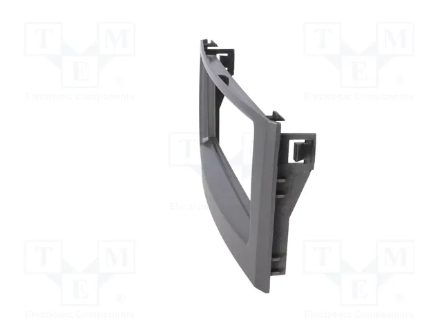 PER.PIC. Bastidor de montaje de radio Fiat 1 DIN gris