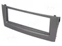 PER.PIC. Bastidor de montaje de radio Fiat 1 DIN gris