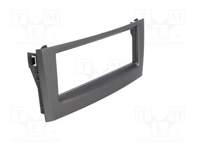 PER.PIC. Bastidor de montaje de radio Fiat 1 DIN gris