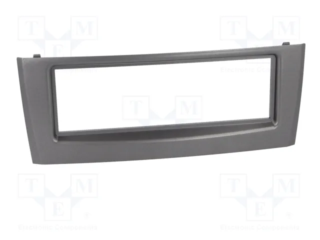 PER.PIC. Bastidor de montaje de radio Fiat 1 DIN gris