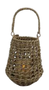 DKD Home Decor Portavela Seagrass Cristal Natural