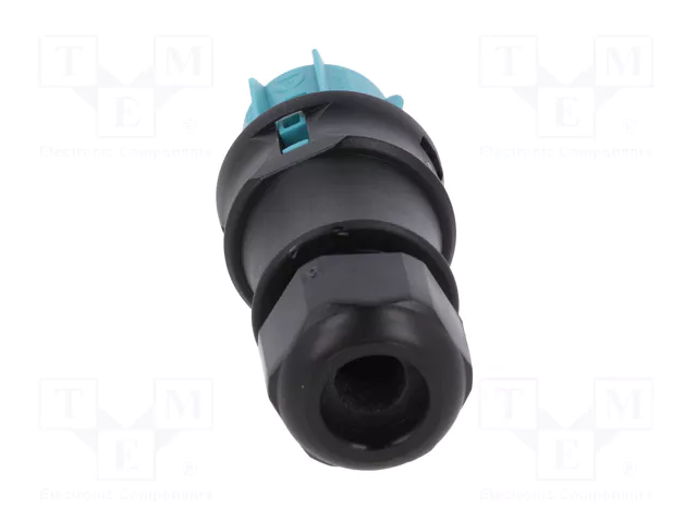 WIELAND Conector Industrial Redondo RST Hembra de 5 Pines, 250V, Azul Turquesa