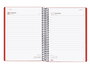 Agenda Anual (2026) Finocam Espiral My Espiral Tapa Extra Con Goma E10 155X212 D/P Rojo
