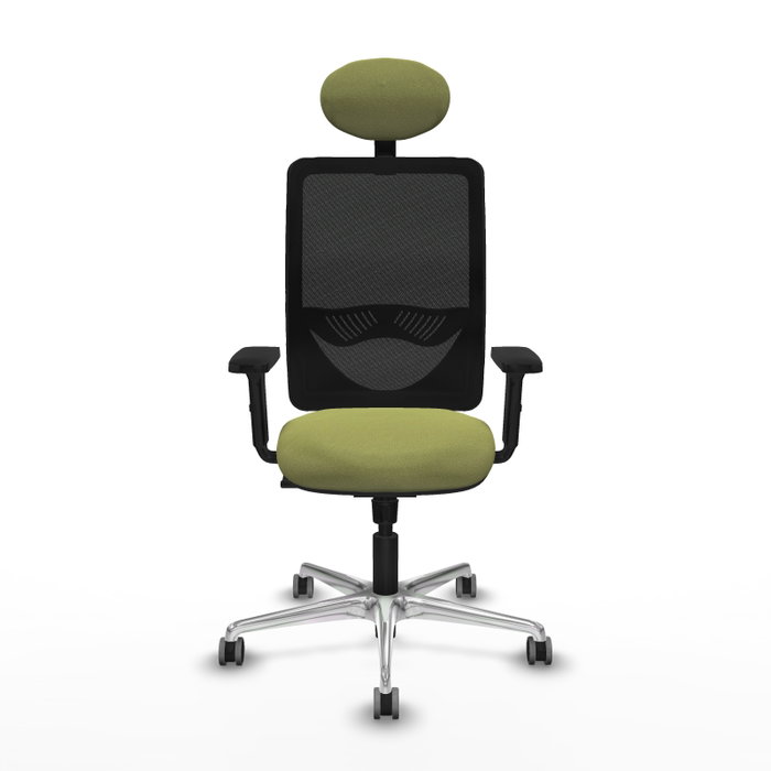 PIQUERAS Y CRESPO Silla de oficina Zulema Verde oliva con mecanismo Sincro PIQUERAS Y CRESPO Silla de oficina Zulema Verde oliva con mecanismo Sincro