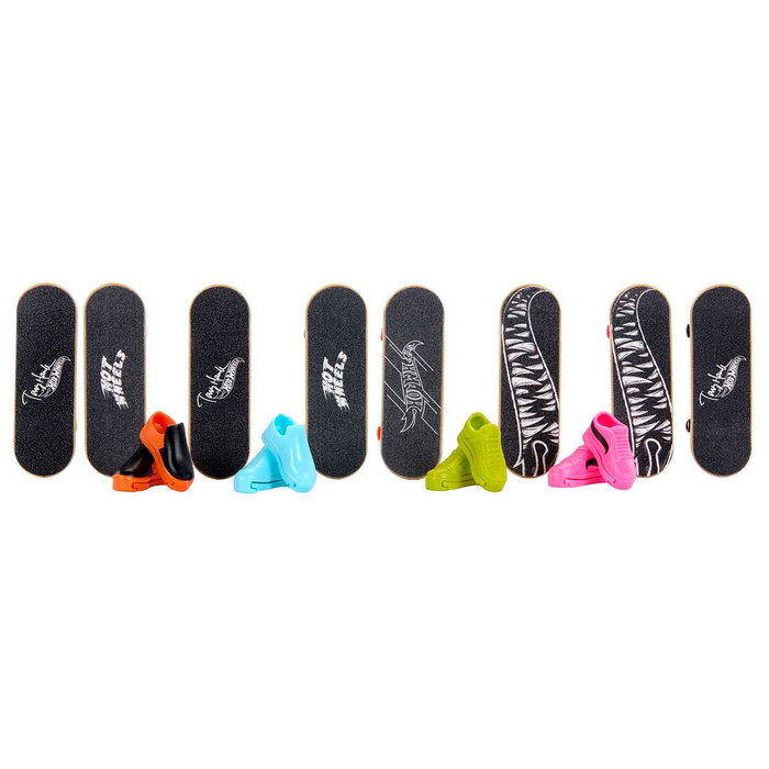Hot Wheels Pack 8 Tablas Skate Y 4 Zapatillas Hmy19 Temática Tony Hawk Hot Wheels Pack 8 Tablas Skate Y 4 Zapatillas Hmy19 Temática Tony Hawk
