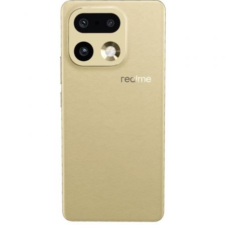 Realme 16 Pro+ Smartphone 8GB RAM 256GB 6.8" 5G Oro - Cámara 200MP, Snapdragon 7 Gen 4, Batería 7000 mAh, Carga 80W, 144Hz