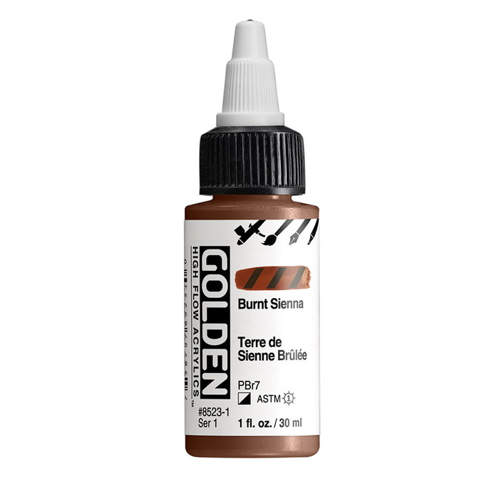 Golden High Flow Tierra Siena Tostada 30 ml Golden High Flow Tierra Siena Tostada 30 ml