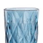 Ixia Vaso Azul Cristal Decoración 345ml