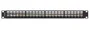 Lanberg Panel de conexiones en blanco 24 puertos 1U 19" FTP Negro