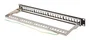 Lanberg Panel de conexiones en blanco 24 puertos 1U 19" FTP Negro