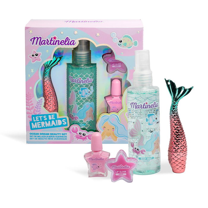 Martinelia Set De Belleza Ocean Lets Be Mermaids 85445 Aquarius con Bruma Corporal y Brillo de Labios Martinelia Set De Belleza Ocean Lets Be Mermaids 85445 Aquarius con Bruma Corporal y Brillo de Labios