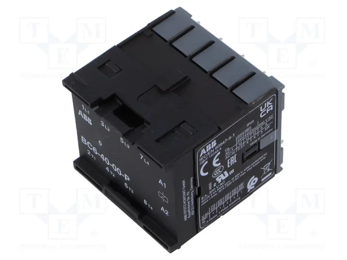 ABB Contactor BC6 4-polar 24VDC 6A ABB Contactor BC6 4-polar 24VDC 6A
