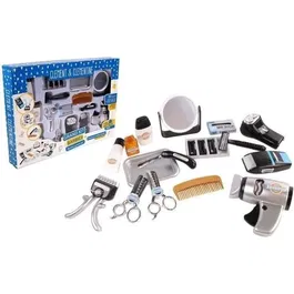 Clement Clementine Set de Peluquería Juego de Barbería CLE3301041021144 con Maquinilla, Secador y Afeitadora - A partir de 3 años