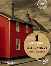 Matematika I, Colera Jiménez, José - ANAYA HARITZA