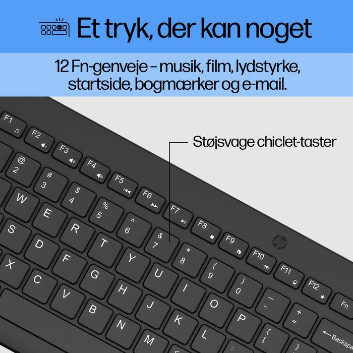 HP 330 Keyboard and Mouse Set - SWISS Black HP 330 Keyboard and Mouse Set - SWISS Black
