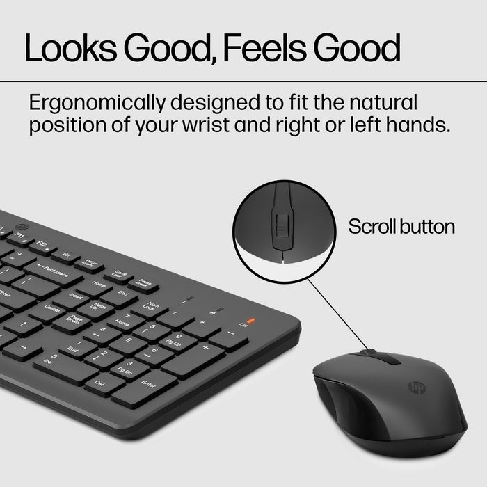 HP 330 Keyboard and Mouse Set - SWISS Black HP 330 Keyboard and Mouse Set - SWISS Black