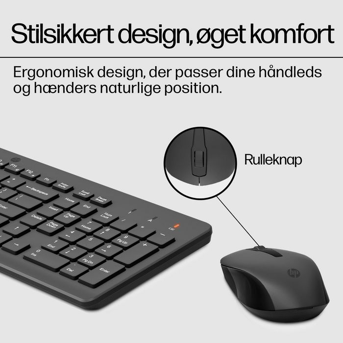 HP 330 Keyboard and Mouse Set - SWISS Black HP 330 Keyboard and Mouse Set - SWISS Black