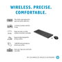 HP 330 Keyboard and Mouse Set - SWISS Black