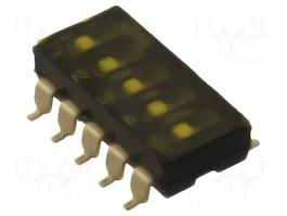 Aratas (Formerly Omron Components) DIP-SWITCH A6S-5102-H de 5 secciones SMT