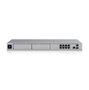 Ubiquiti Cloud Gateway Pro - Pasarela de Rack Profesional 10 Gbps, 8x GbE LAN, WAN de 2.5 GbE, 2 Bahías NVR para HDD, 128 GB SSD, Pantalla Táctil 1.3", Metal
