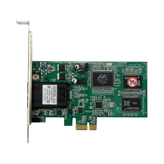 StarTech Tarjeta de Red PCI Express Fibra Óptica SC Multimodo - 550 m - 2000 Mbit/s Gigabit Ethernet Network Card - PCIe GbE Fiber NIC