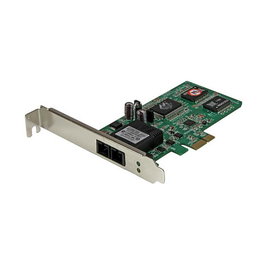 StarTech Tarjeta de Red PCI Express Fibra Óptica SC Multimodo - 550 m - 2000 Mbit/s Gigabit Ethernet Network Card - PCIe GbE Fiber NIC