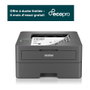 Brother HL-L2445DW Impresora Láser Monocromo con Wi-Fi y Dúplex Automático