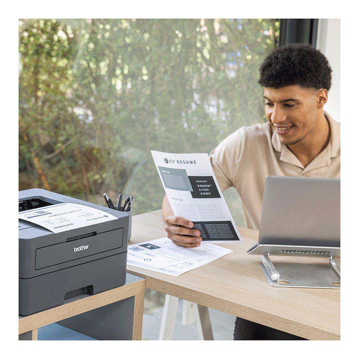 Brother HL-L2445DW Impresora Láser Monocromo con Wi-Fi y Dúplex