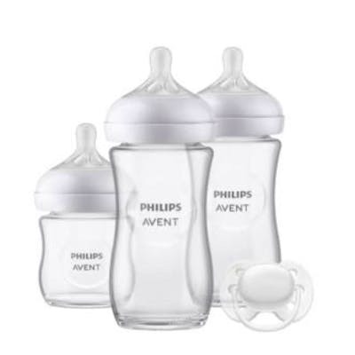 Philips Avent Kit de Biberones Natural Response de Vidrio 0-6 meses