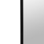 Espejo Negro Metal-Cristal Decoración 40 X 1,50 X 125 cm