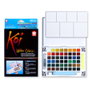 Sakura Koi Water Colors Pocket Field Sketch Box con 48 medias pastillas