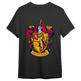 Warner Bros. Discovery Camiseta Harry Potter Gryffindor para Adulto Talla M - 100% Algodón, 165 gr