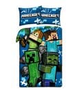 Halantex Minecraft Funda Nórdica Ver. 9 140 x 200 cm / 70 x 90 cm
