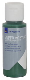 LA PAJARITA Pintura Acrílica Verde Bosque A-42 (Set de 6) 60 ml