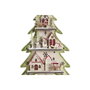 DKD Home Decor Árbol de Madera con LED Surtido de 2 Unidades