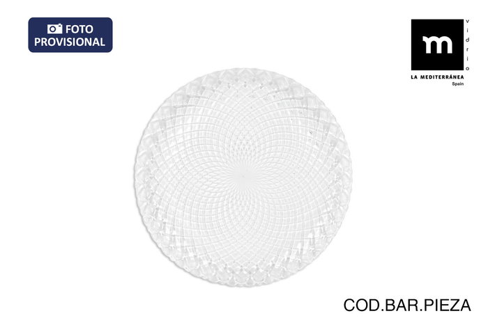 Inde Plato Postre Ø18.5 cm "Diamond" (12 Unidades) Inde Plato Postre Ø18.5 cm "Diamond" (12 Unidades)