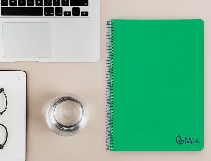 Liderpapel Cuaderno Espiral A4 Wonder Verde Oscuro 80 Hojas