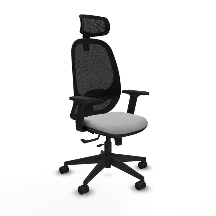 PIQUERAS Y CRESPO Silla de oficina Cilanco Gris claro y Negro PIQUERAS Y CRESPO Silla de oficina Cilanco Gris claro y Negro