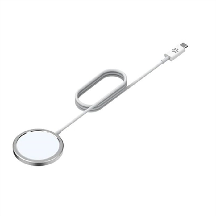 Celly Cargador inalámbrico MagSafe 15W carga rápida blanco