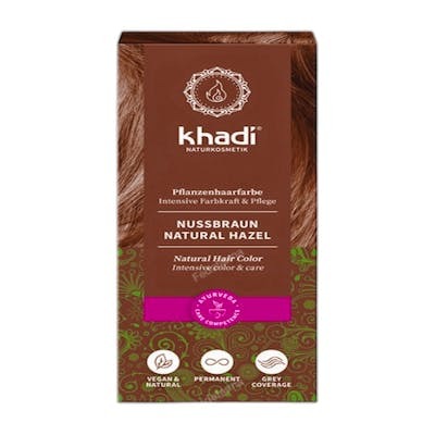 KHADI Tinte Herbal Color Castaño Avellana 100gr KHADI Tinte Herbal Color Castaño Avellana 100gr