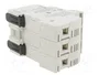 DF ELECTRIC Portafusibles PMX para Raíl DIN 30A 600VAC 3 Polos