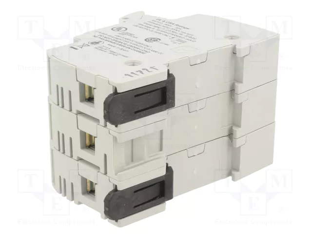 DF ELECTRIC Portafusibles PMX para Raíl DIN 30A 600VAC 3 Polos DF ELECTRIC Portafusibles PMX para Raíl DIN 30A 600VAC 3 Polos