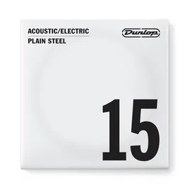 Dunlop Cuerda Individual Plana 015 Set de 12 (Set de 12)