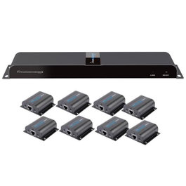 Techly Extender Splitter HDMI 1x8 1080p 60Hz CAT6/6a/7