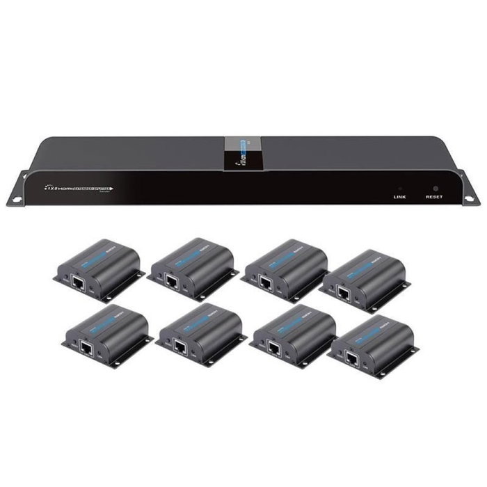 Techly Extender Splitter HDMI 1x8 1080p 60Hz CAT6/6a/7 Techly Extender Splitter HDMI 1x8 1080p 60Hz CAT6/6a/7
